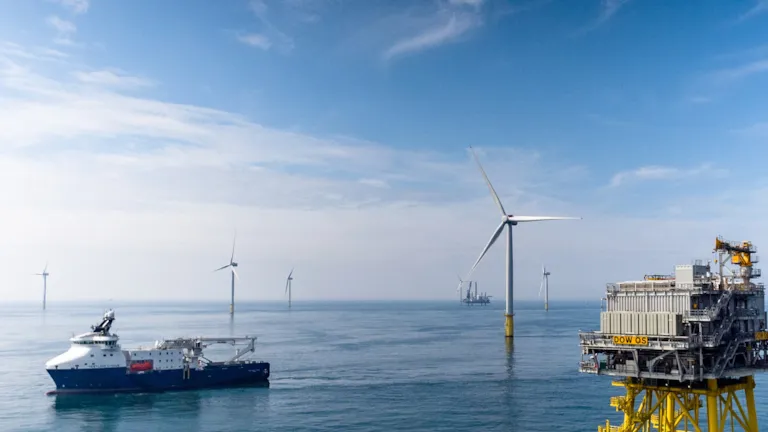 Ocean's Future to 2050: dudgeon offshore wind farm