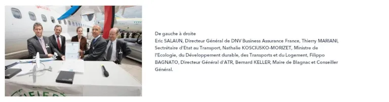 ATR : premier avionneur régional certifié "vert" sur toutes les étapes du cycle de vie de ses avions 