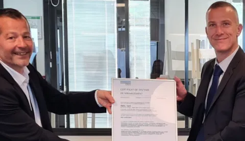 REEL reçoit le premier certificat DNV ISO 19443