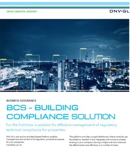 Flyer BCS Building Compliance Solution