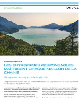 Management des risques de la chaîne d'approvisionnement