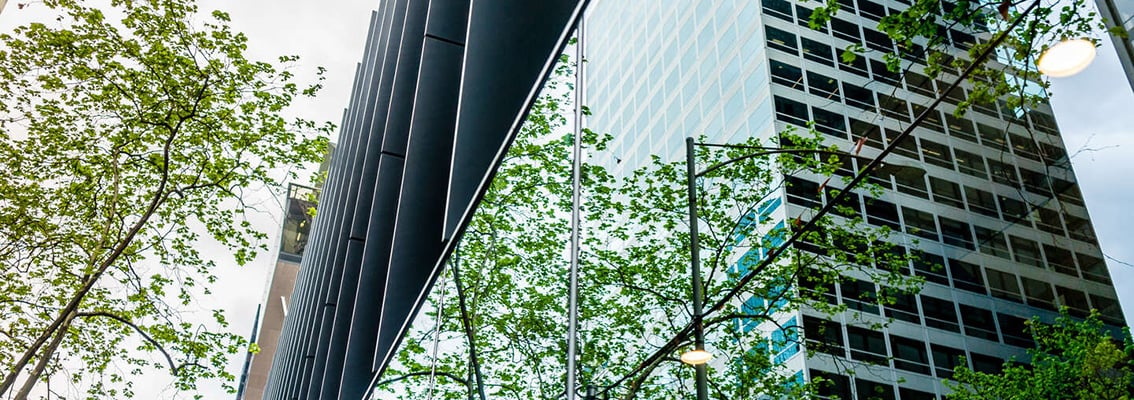 Green office building