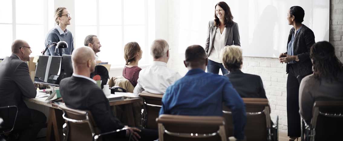 Business people meeting